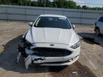 2018 Ford Fusion Se White vin: 3FA6P0H75JR131293