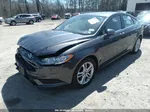 2018 Ford Fusion Se Gray vin: 3FA6P0H75JR216294