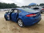 2018 Ford Fusion Se Синий vin: 3FA6P0H75JR261462