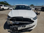 2018 Ford Fusion Se White vin: 3FA6P0H75JR272641