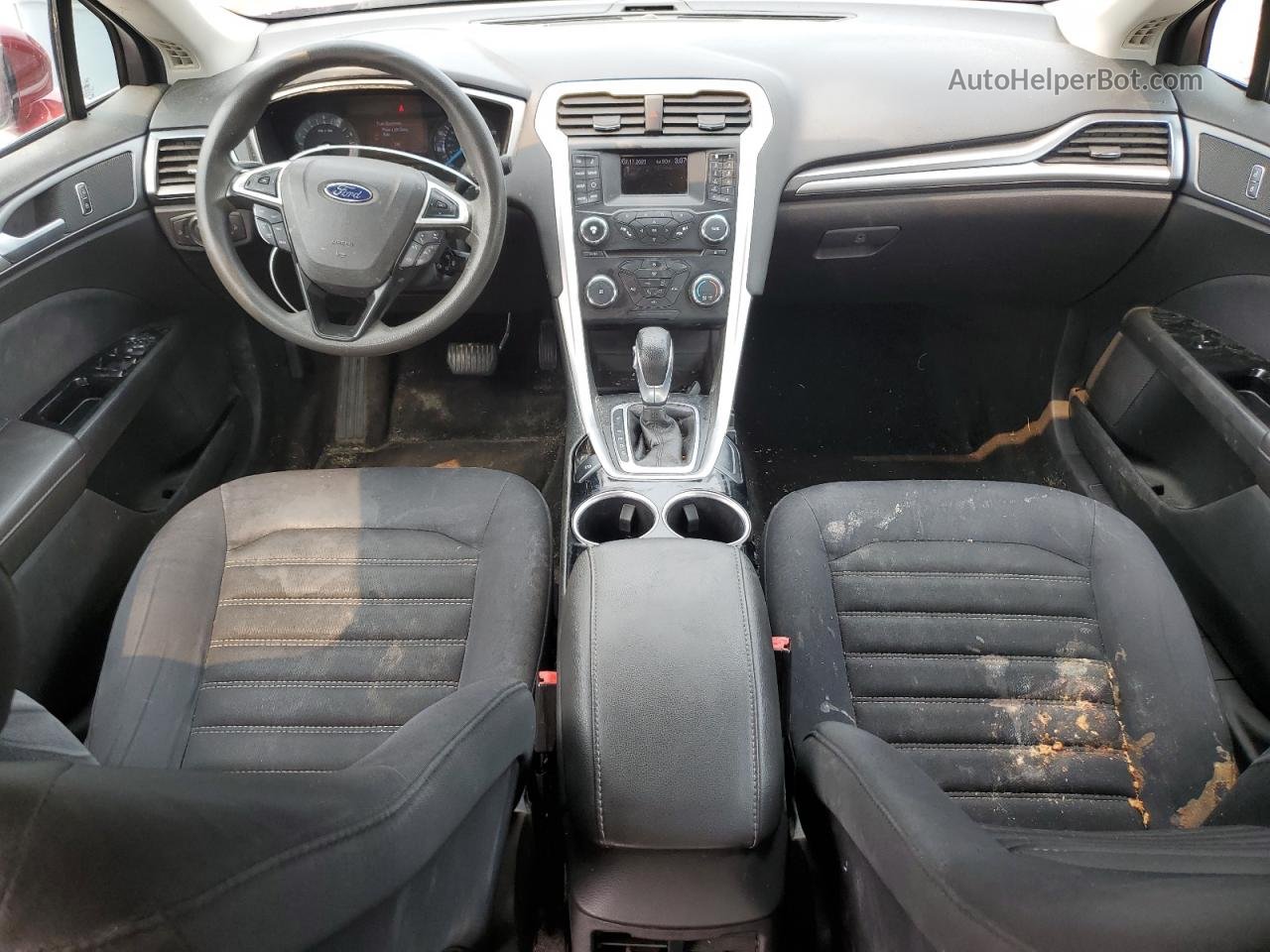 2013 Ford Fusion Se Красный vin: 3FA6P0H76DR176442