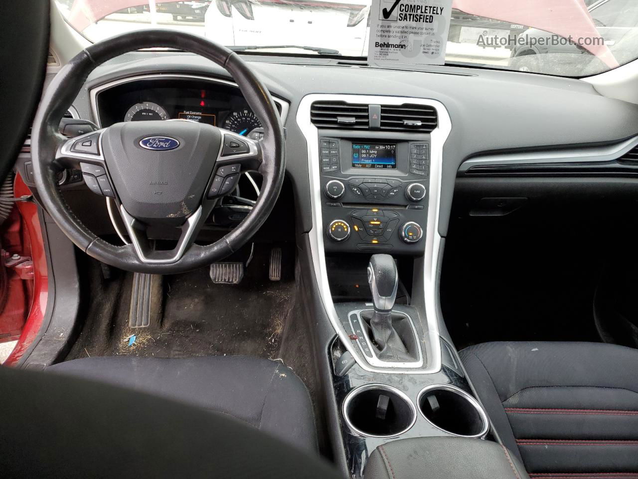 2013 Ford Fusion Se Красный vin: 3FA6P0H76DR248286