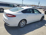 2013 Ford Fusion Se Белый vin: 3FA6P0H76DR329076