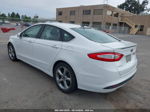 2013 Ford Fusion Se White vin: 3FA6P0H76DR362000