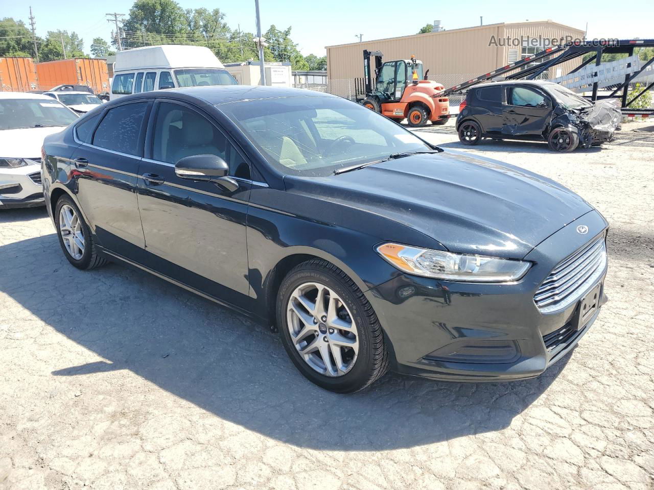 2014 Ford Fusion Se Бирюзовый vin: 3FA6P0H76ER115187