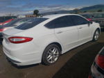 2014 Ford Fusion Se White vin: 3FA6P0H76ER203284