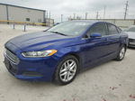 2014 Ford Fusion Se Синий vin: 3FA6P0H76ER212194