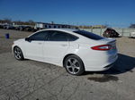 2014 Ford Fusion Se White vin: 3FA6P0H76ER255417