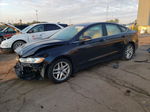 2014 Ford Fusion Se Black vin: 3FA6P0H76ER278051