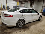 2014 Ford Fusion Se White vin: 3FA6P0H76ER362824