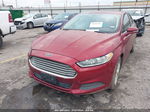 2014 Ford Fusion Se Burgundy vin: 3FA6P0H76ER365321