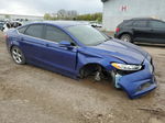 2015 Ford Fusion Se Blue vin: 3FA6P0H76FR237470