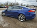 2015 Ford Fusion Se Blue vin: 3FA6P0H76FR237470