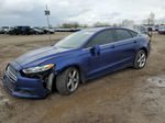 2015 Ford Fusion Se Blue vin: 3FA6P0H76FR237470