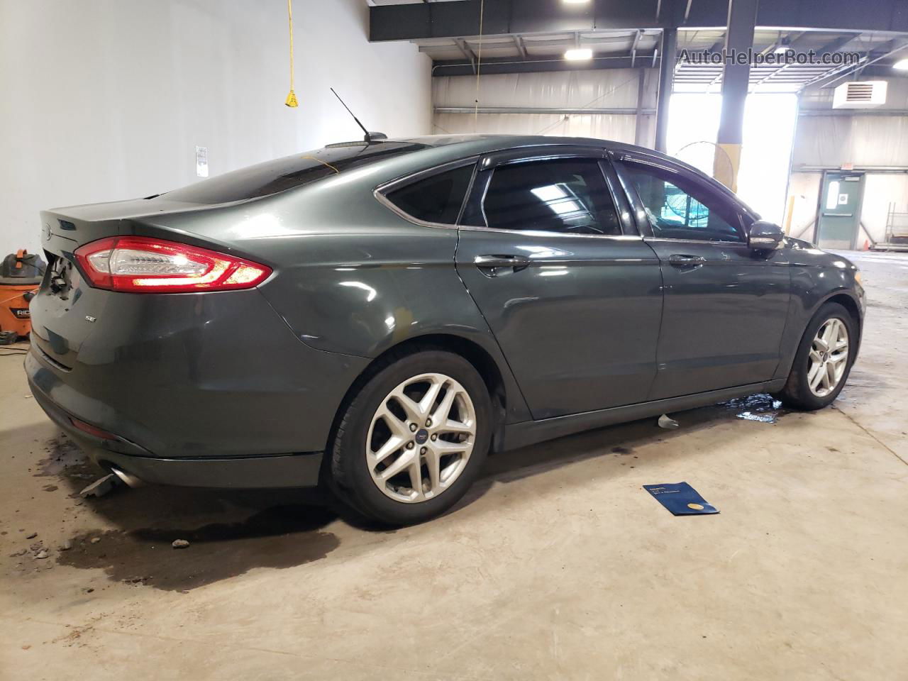 2016 Ford Fusion Se Угольный vin: 3FA6P0H76GR146782