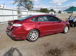 2016 Ford Fusion Se Red vin: 3FA6P0H76GR319703