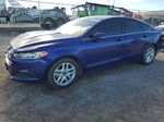 2016 Ford Fusion Se Blue vin: 3FA6P0H76GR388391