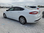 2016 Ford Fusion Se White vin: 3FA6P0H76GR388701