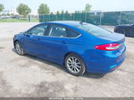 2017 Ford Fusion Se Blue vin: 3FA6P0H76HR176768