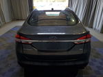 2018 Ford Fusion Se Gray vin: 3FA6P0H76JR117564