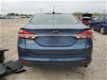 2018 Ford Fusion Se Blue vin: 3FA6P0H76JR166389