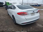 2018 Ford Fusion Se White vin: 3FA6P0H76JR191339