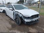 2018 Ford Fusion Se White vin: 3FA6P0H76JR191339