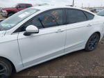 2018 Ford Fusion Se White vin: 3FA6P0H76JR191339