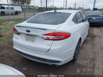 2018 Ford Fusion Se White vin: 3FA6P0H76JR191339