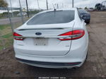 2018 Ford Fusion Se White vin: 3FA6P0H76JR191339