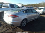 2019 Ford Fusion Se Silver vin: 3FA6P0H76KR218993