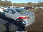 2019 Ford Fusion Se Silver vin: 3FA6P0H76KR218993