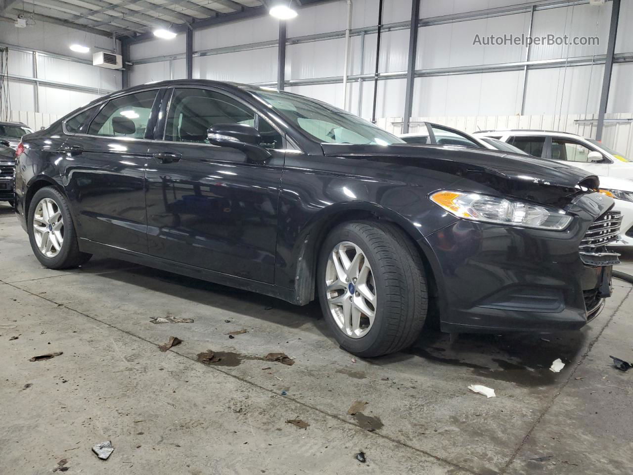 2013 Ford Fusion Se Black vin: 3FA6P0H77DR119960