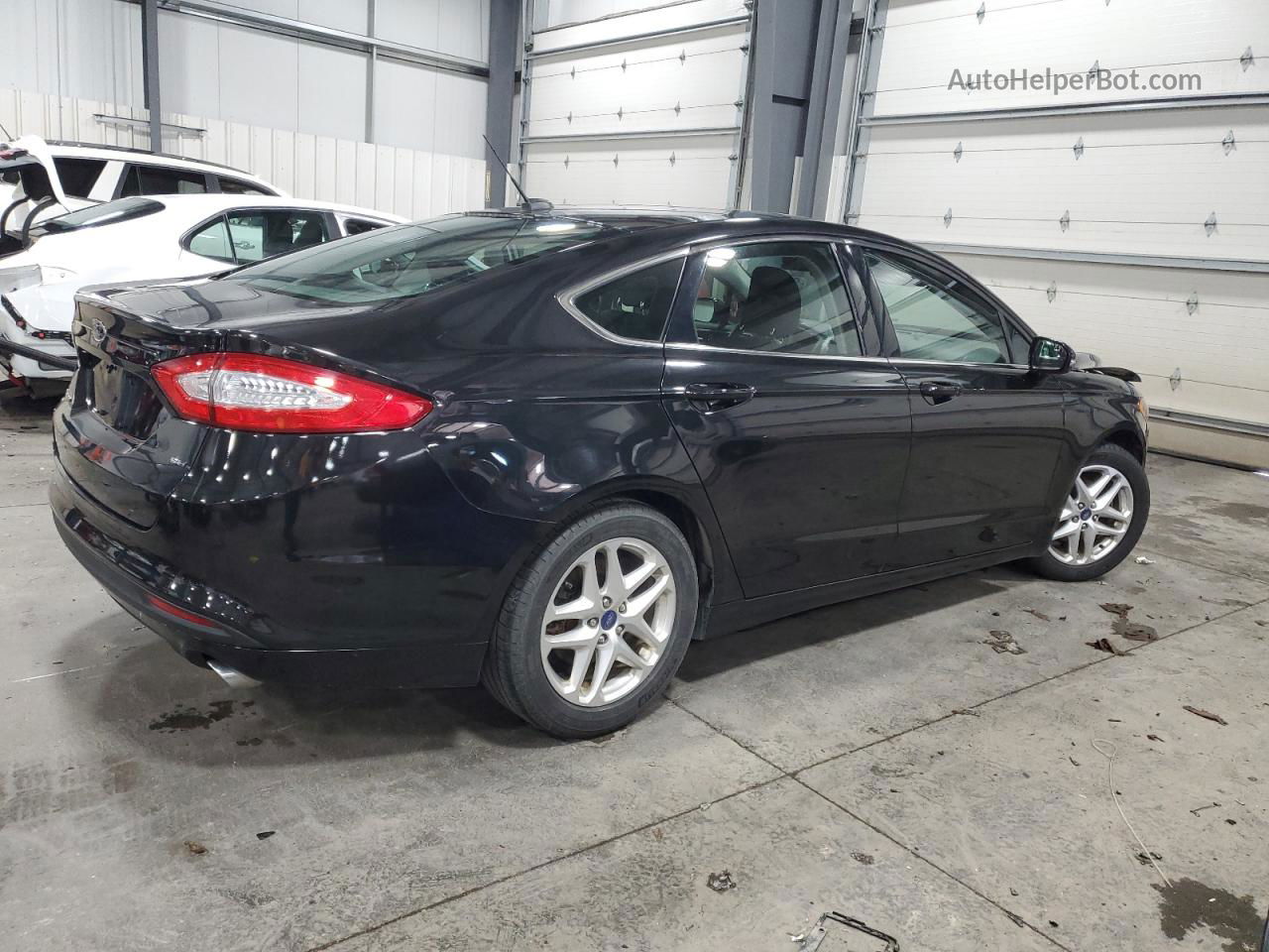 2013 Ford Fusion Se Black vin: 3FA6P0H77DR119960