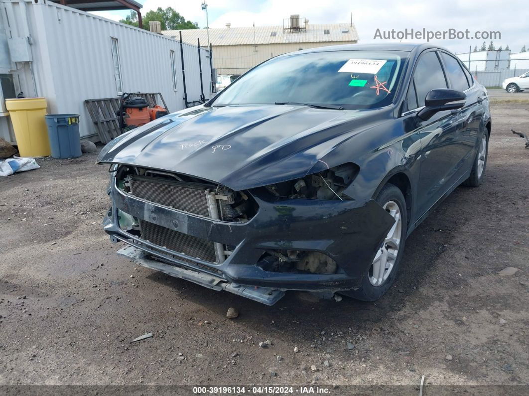 2013 Ford Fusion Se Black vin: 3FA6P0H77DR135382