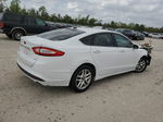 2013 Ford Fusion Se White vin: 3FA6P0H77DR283015