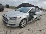 2014 Ford Fusion Se Silver vin: 3FA6P0H77ER192991