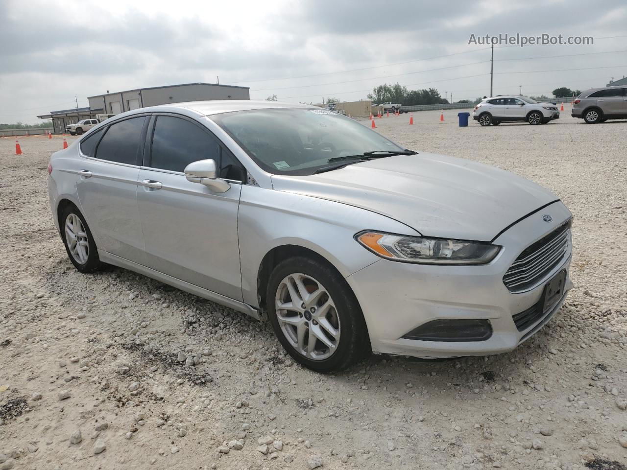 2014 Ford Fusion Se Silver vin: 3FA6P0H77ER192991