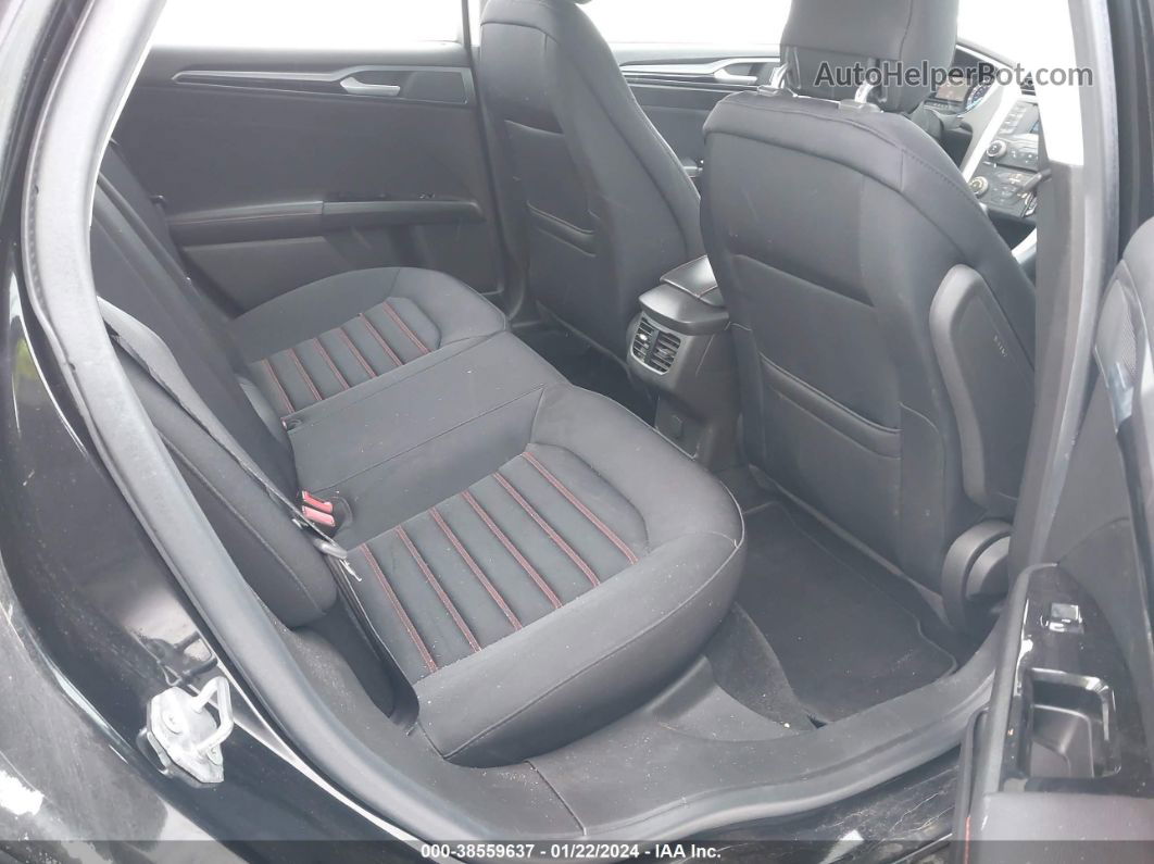 2014 Ford Fusion Se Черный vin: 3FA6P0H77ER218991