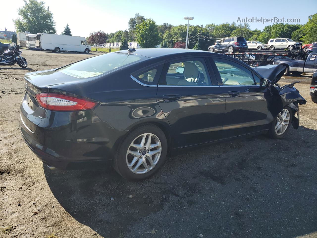 2014 Ford Fusion Se Угольный vin: 3FA6P0H77ER250257