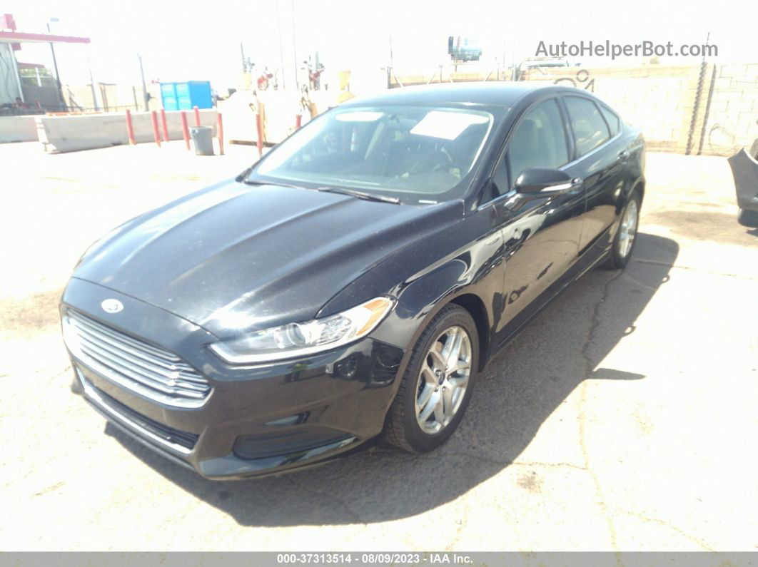 2014 Ford Fusion Se Черный vin: 3FA6P0H77ER260562