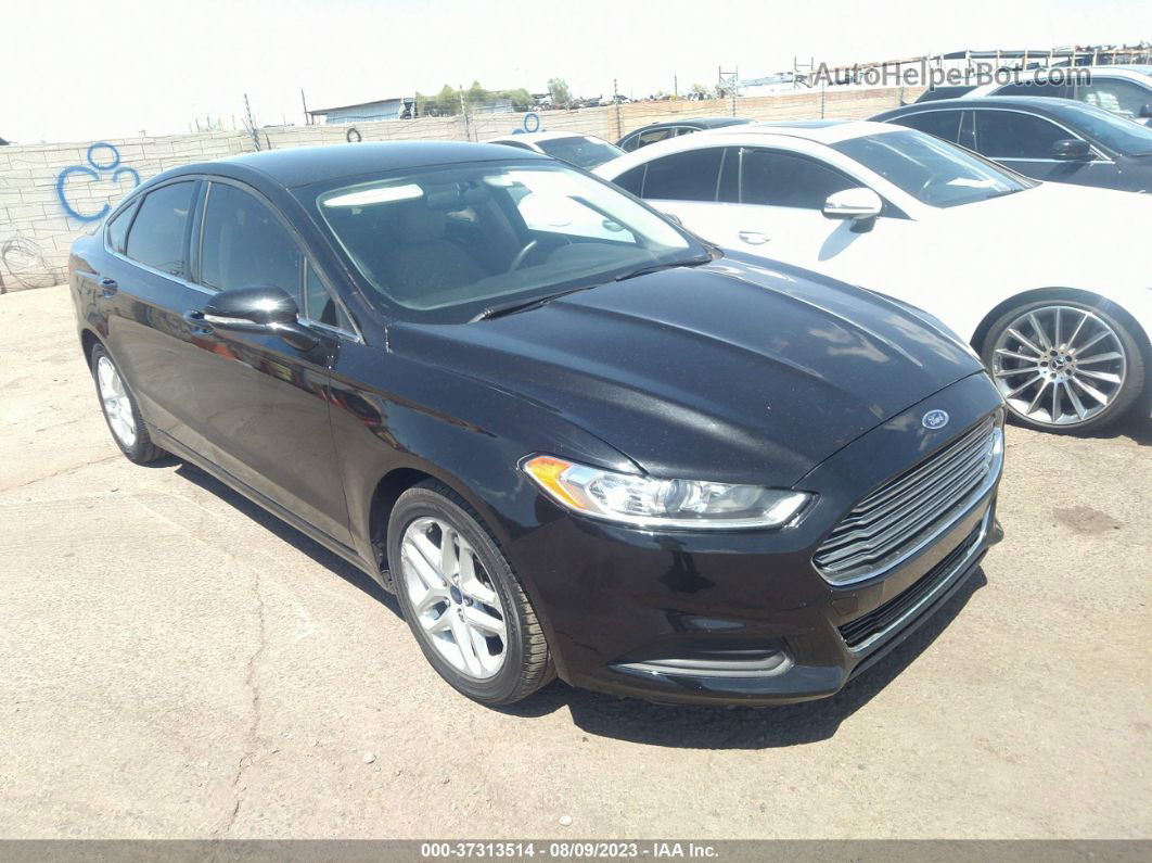 2014 Ford Fusion Se Черный vin: 3FA6P0H77ER260562