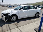 2014 Ford Fusion Se Белый vin: 3FA6P0H77ER276485