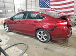 2014 Ford Fusion Se Красный vin: 3FA6P0H77ER387862