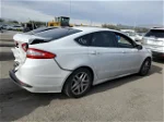 2015 Ford Fusion Se White vin: 3FA6P0H77FR128757