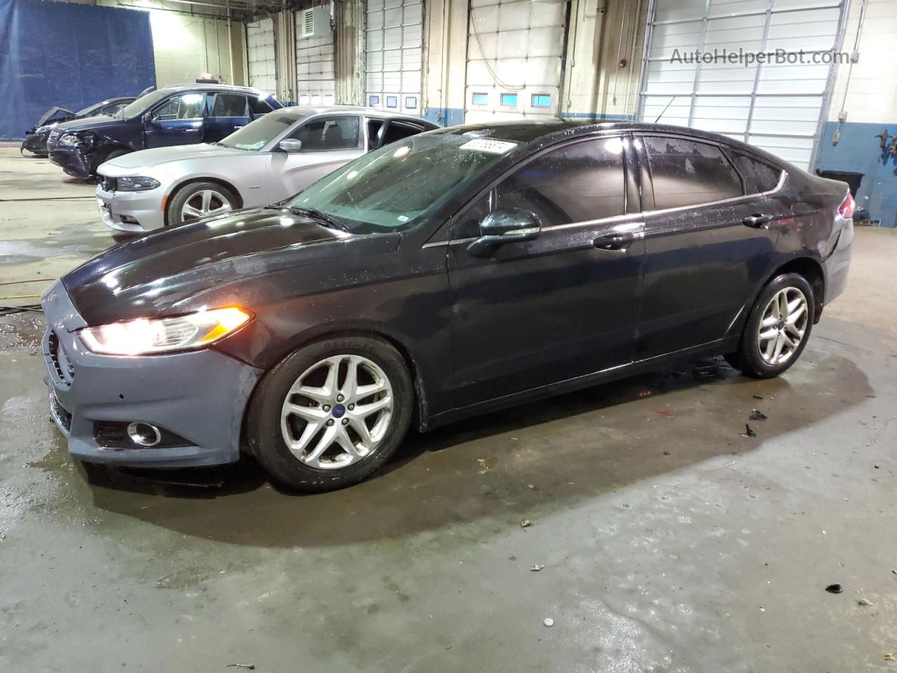 2015 Ford Fusion Se Black vin: 3FA6P0H77FR132145