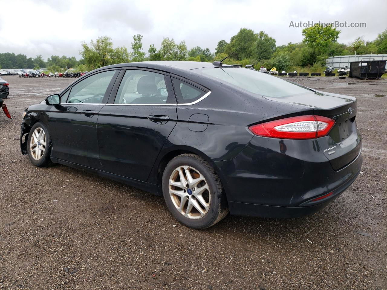 2015 Ford Fusion Se Black vin: 3FA6P0H77FR290792