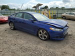 2015 Ford Fusion Se Blue vin: 3FA6P0H77FR300057