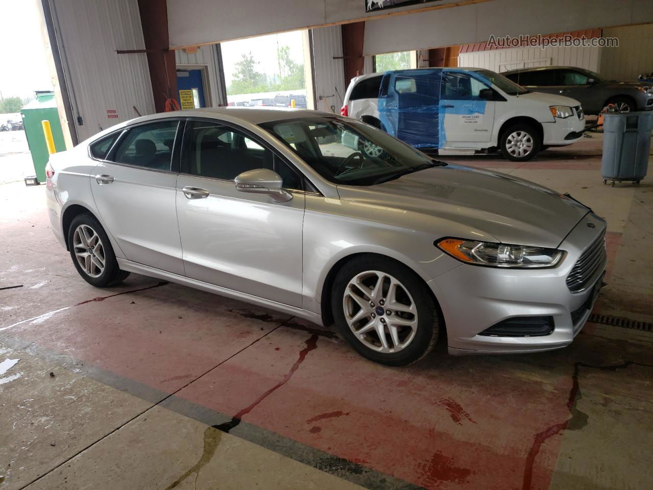 2016 Ford Fusion Se Серебряный vin: 3FA6P0H77GR125178