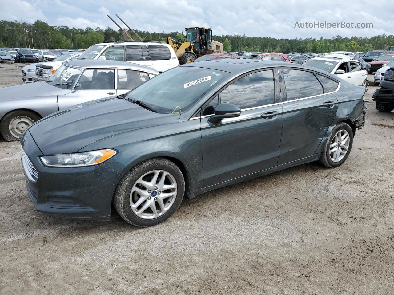 2016 Ford Fusion Se Зеленый vin: 3FA6P0H77GR198132